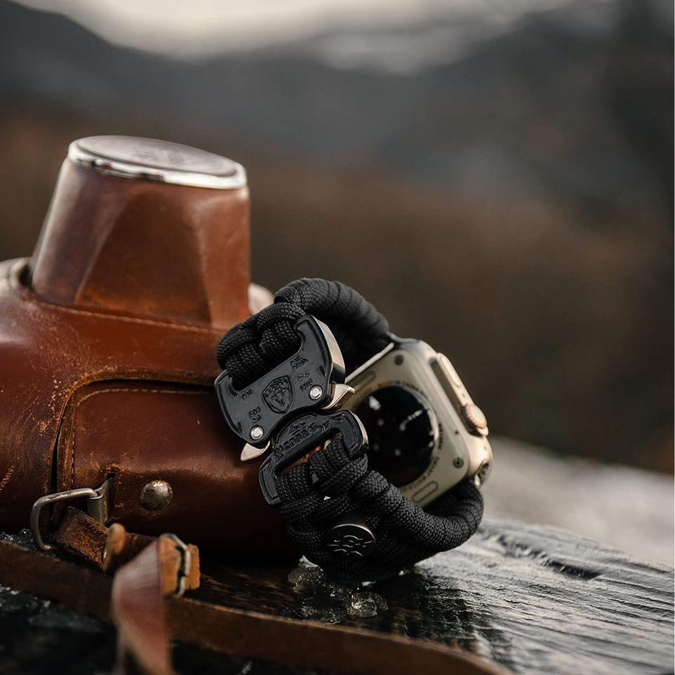 The Ultimate Military Accessory: Paracord Apple Watch Band